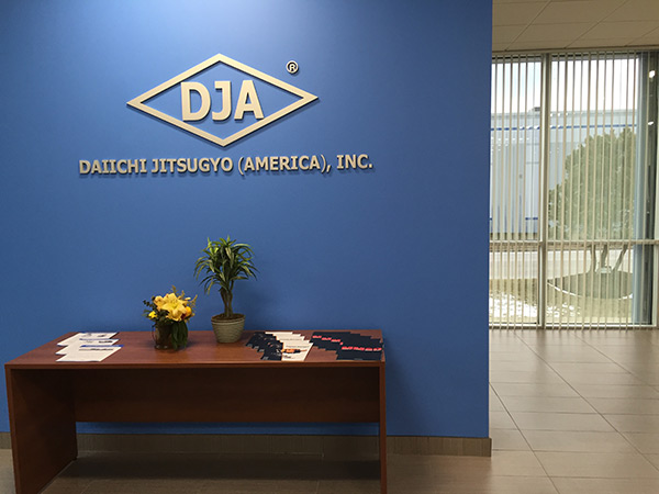 DJA DAIICHI JITSUGYO (AMERICA), INC. Headquarters, Wood Dale, Illinois, building interior